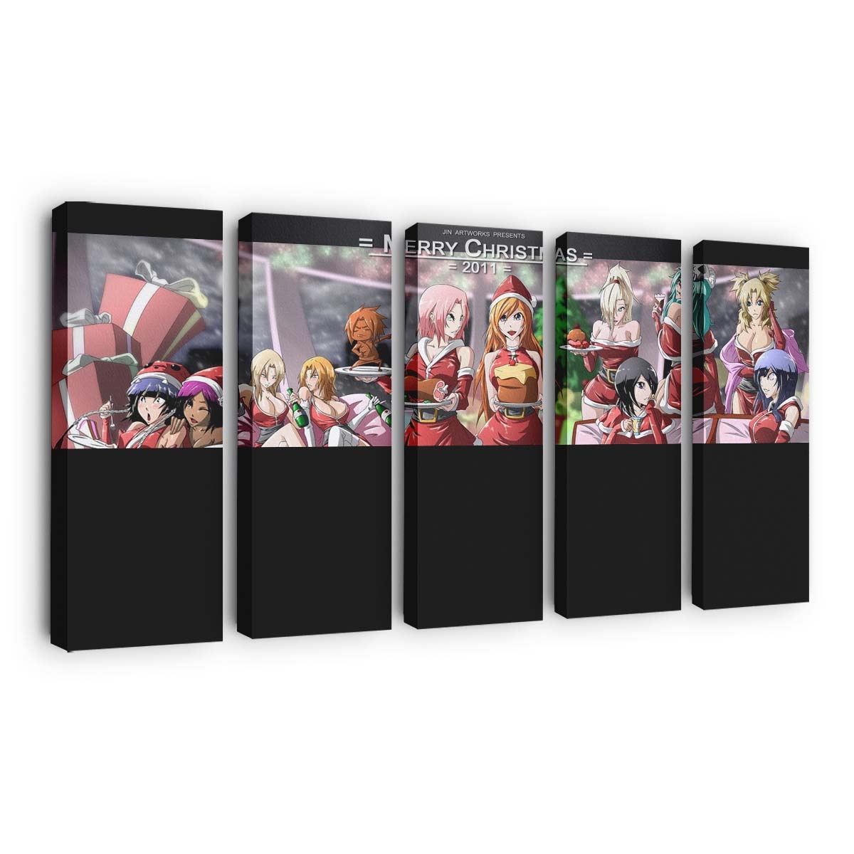 Anime Naruto Shippuuden Food Anime Girls Crossover Haruno Sakura - Anime Wandbild - Leinwandbild animenaruto shippuudenfoodanime girlscrossoverharuno sakura