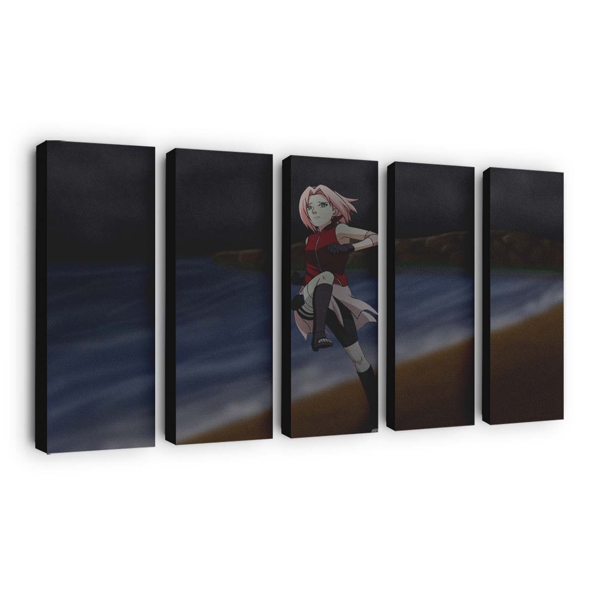 Anime Naruto Shippuuden Haruno Sakura Atmosphere Of Earth - Anime Wandbild - Leinwandbild animenaruto shippuudenharuno sakurascreenshotatmosphere of earth