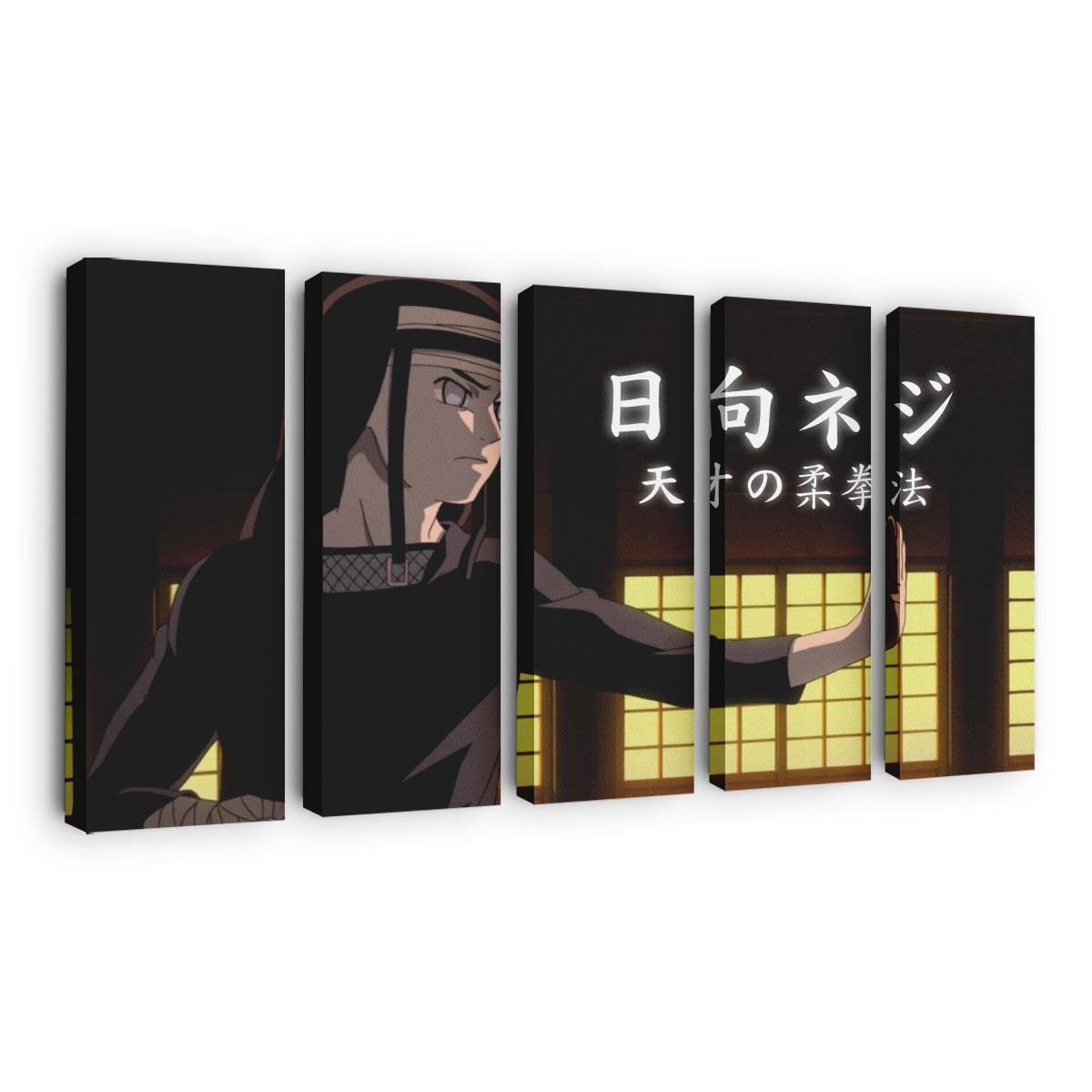 Anime Naruto Shippuuden Hyuuga Neji Kung Fu Martial Arts - Anime Wandbild - Leinwandbild animenaruto shippuudenhyuuga nejiscreenshotkung fumartial arts