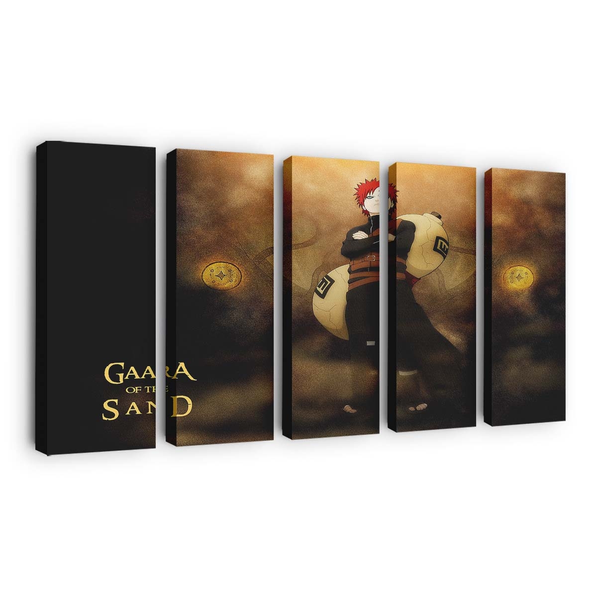 Anime Naruto Shippuuden Manga Gaara Poster - Anime Wandbild - Leinwandbild animenaruto shippuudenscreenshotmangagaaraposter