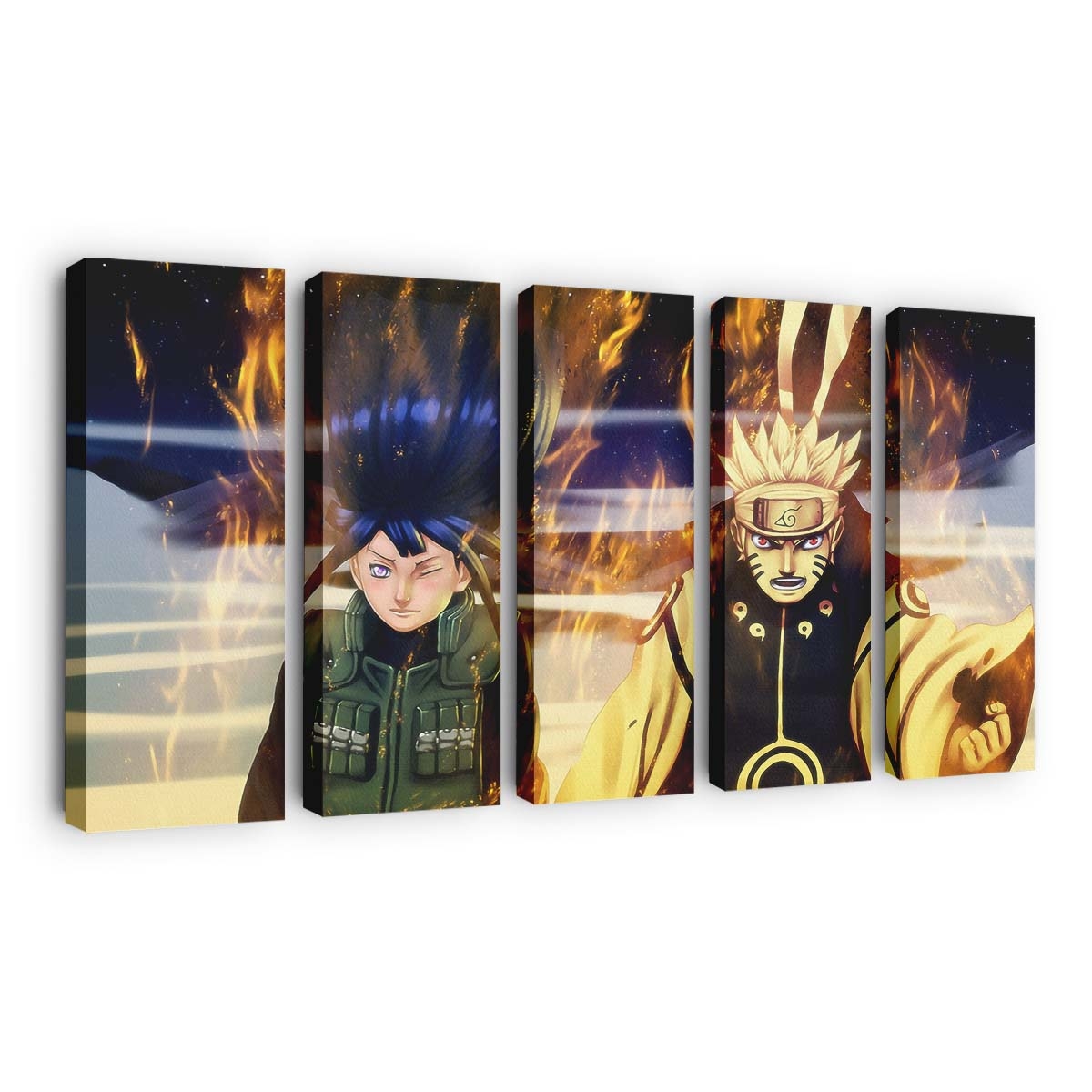 Anime Naruto Shippuuden Uzumaki Naruto Hyuuga Hinata - Anime Wandbild - Leinwandbild animenaruto shippuudenuzumaki narutoscreenshotcomputer wallpaperhyuuga hinata