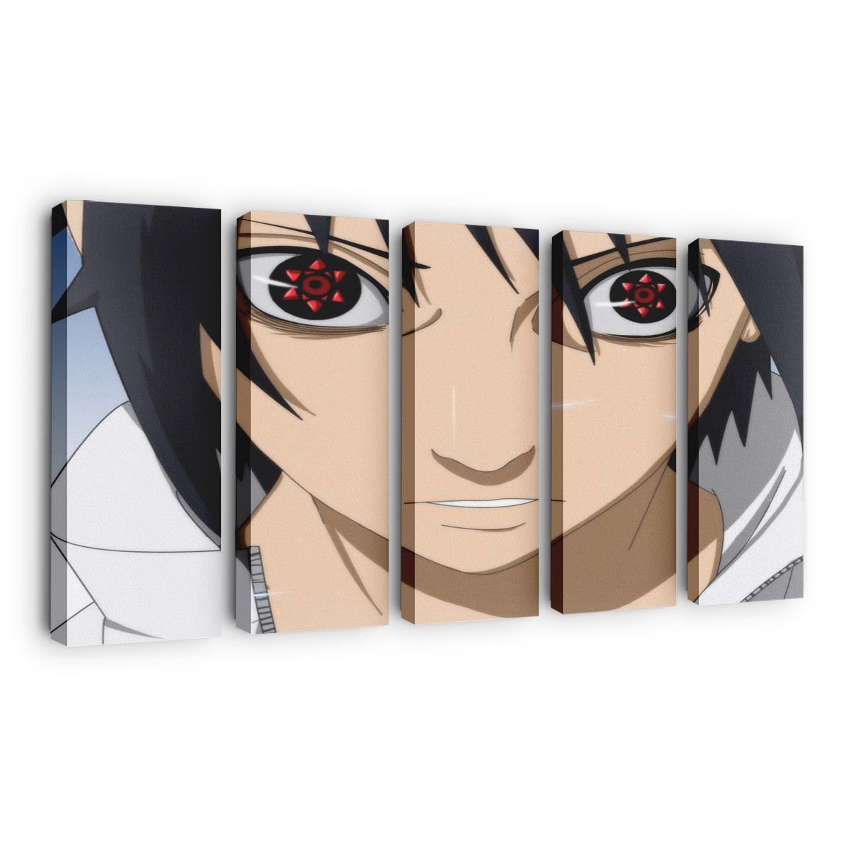 Anime Naruto Sharingan Eyes Unusual Uchiha Izuna - Anime Wandbild - Leinwandbild animenarutosharinganeyesunusualuchiha izuna