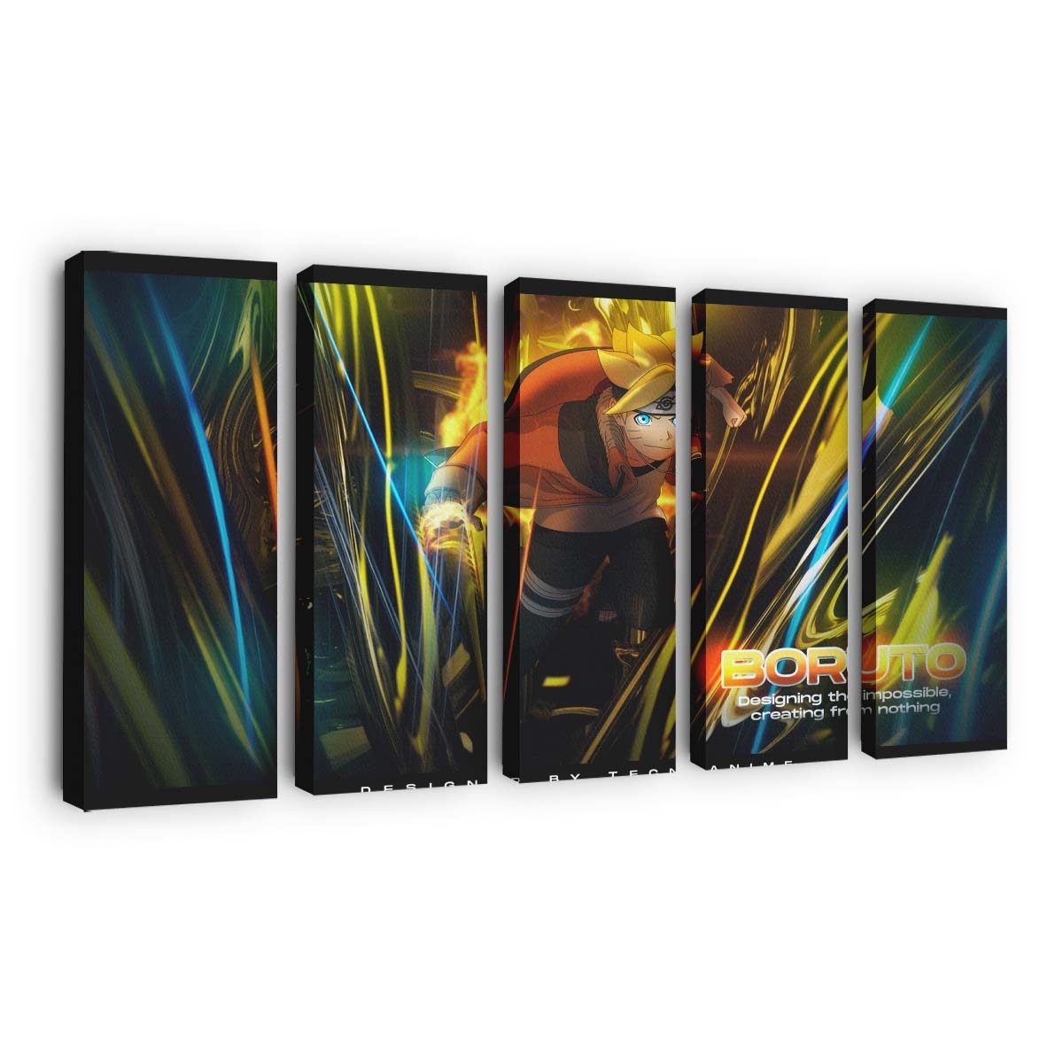 Boruto Naruto Anime - Anime Wandbild - Leinwandbild borutonaruto anime