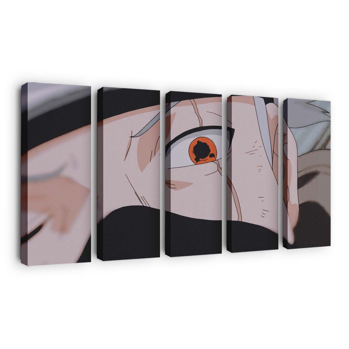 Hatake Kakashi Naruto Anime - Anime Wandbild - Leinwandbild hatake kakashinaruto anime