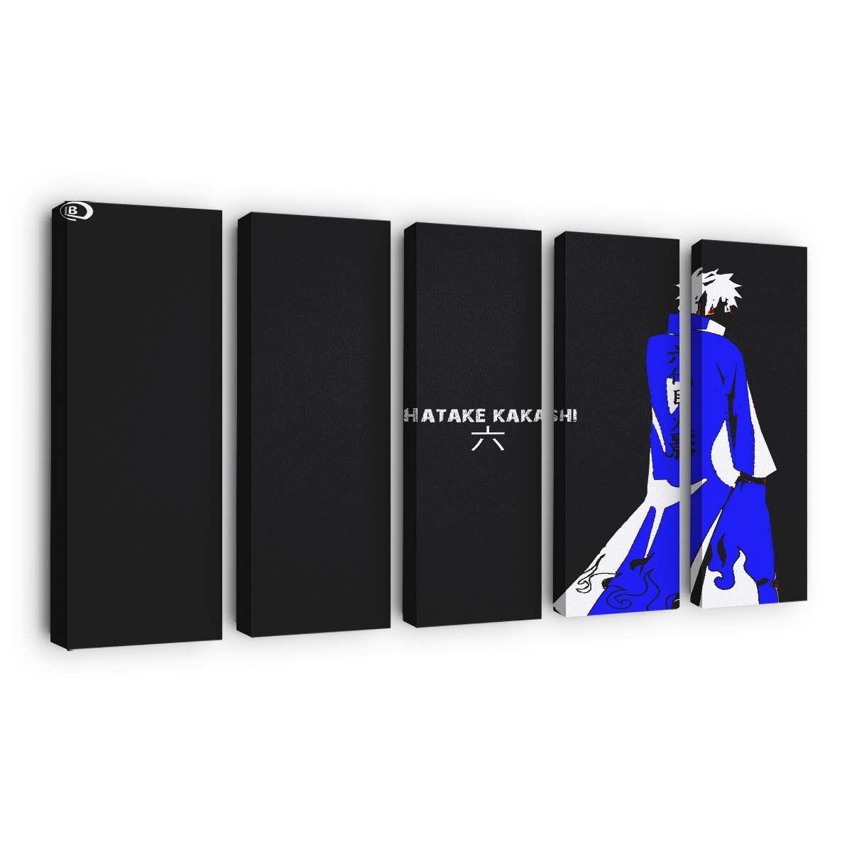 Hatake Kakashi Naruto Shippuuden Hokage Anime - Anime Wandbild - Leinwandbild hatake kakashinaruto shippuudenhokageanime