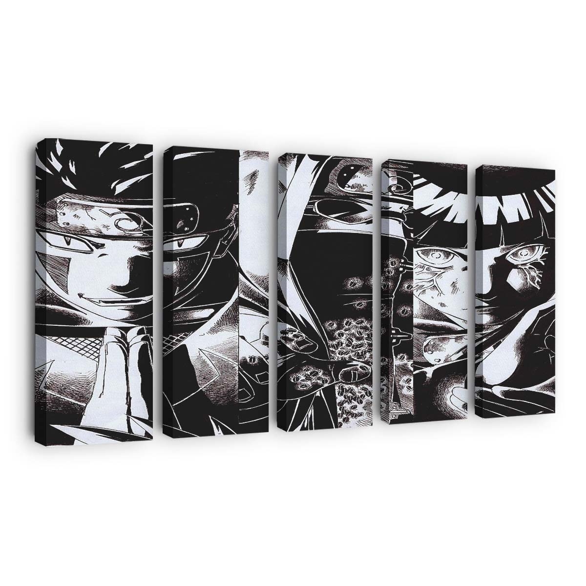 Hyuuga Hinata Naruto Shippuuden Aburame Shino Inuzuka Kiba - Anime Wandbild - Leinwandbild hyuuga hinatanaruto shippuuden1236x1153 pxaburame shinoinuzuka kiba