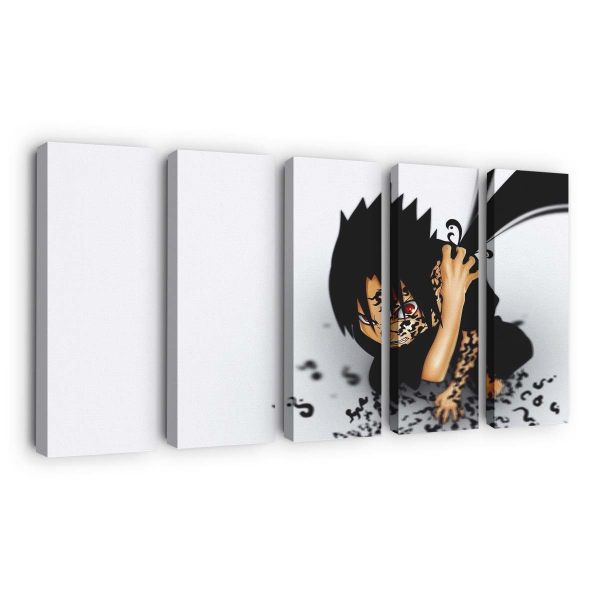 Anime Boys Cartoon Naruto Shippuuden Simple - Anime Wandbild - Leinwandbild illustrationanimeanime boyscartoonnaruto shippuudensimple background