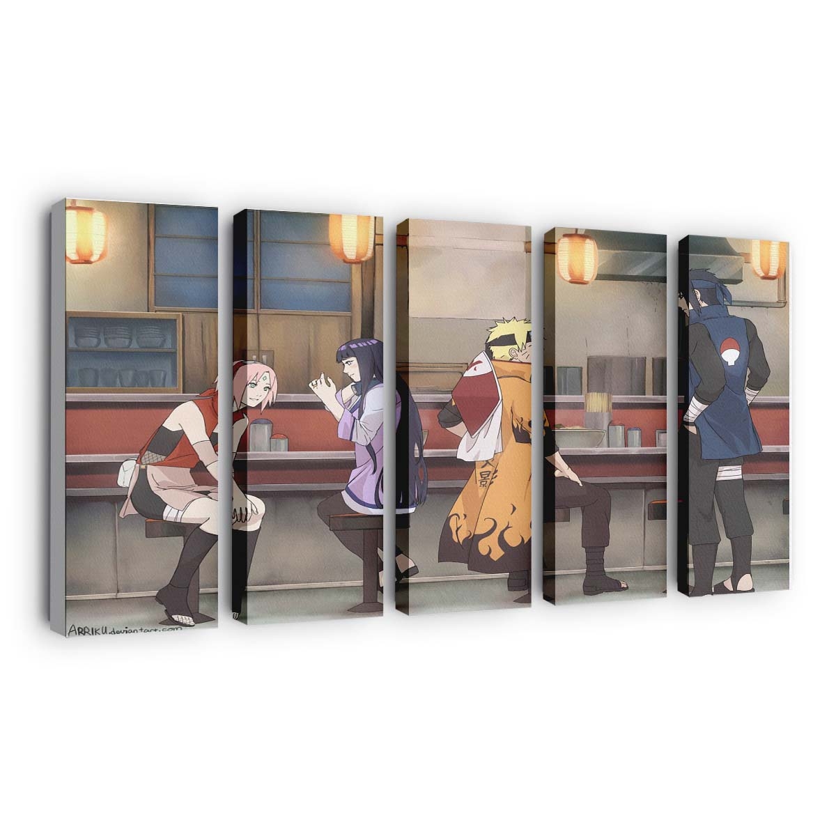 Anime Girls Cartoon Naruto Shippuuden Uzumaki Naruto - Anime Wandbild - Leinwandbild illustrationanimeanime girlscartoonnaruto shippuudenuzumaki naruto