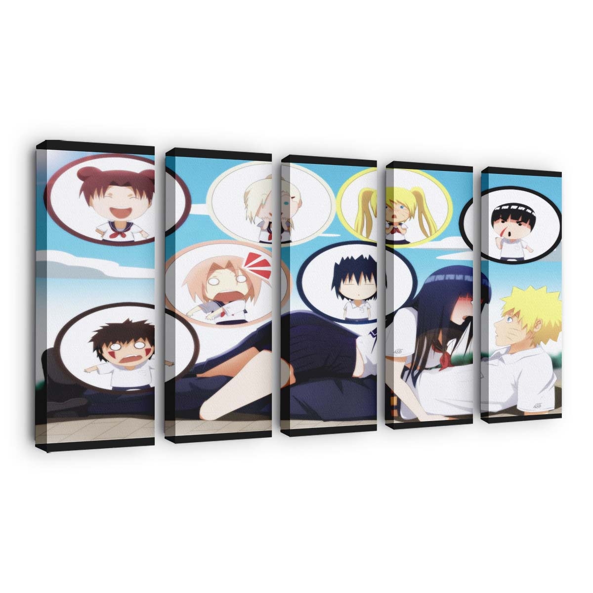 Anime Girls Cartoon Naruto Shippuuden Uzumaki Naruto - Anime Wandbild - Leinwandbild illustrationanimeanime girlscartoonnaruto shippuudenuzumaki naruto 0001