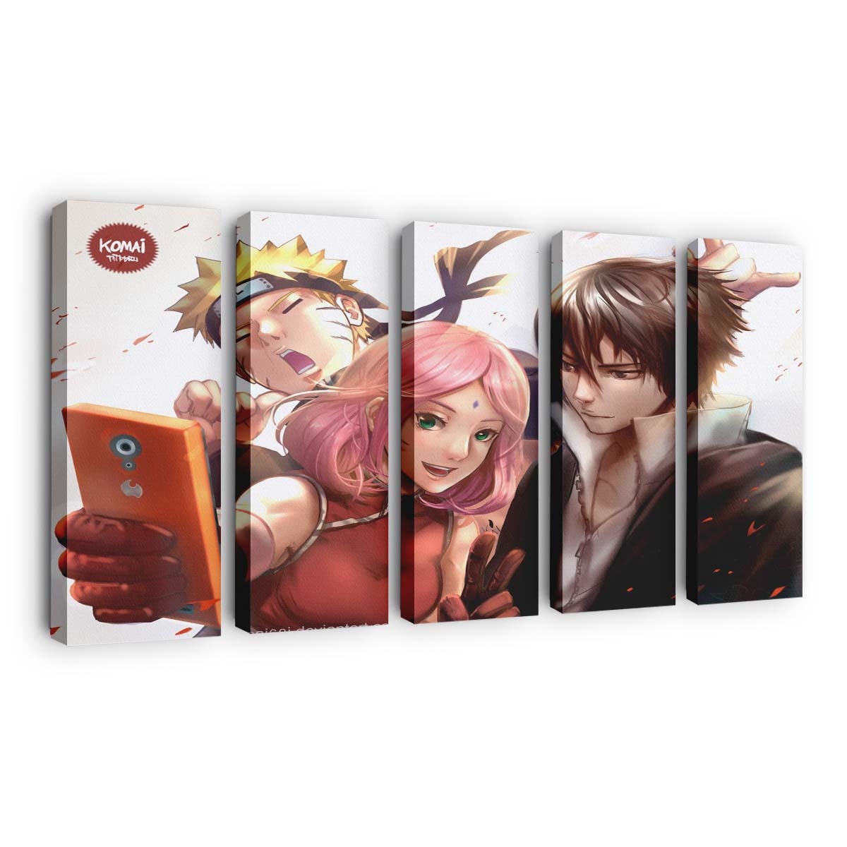 Anime Girls Manga Cartoon Naruto Shippuuden - Anime Wandbild - Leinwandbild illustrationanimeanime girlsmangacartoonnaruto shippuuden