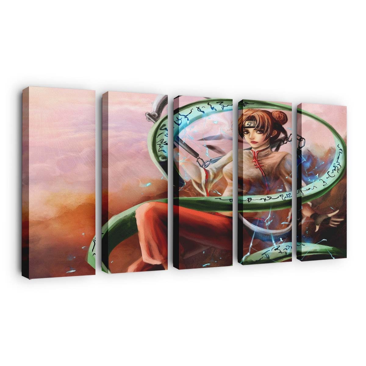 Anime Girls Manga Cartoon Naruto Shippuuden - Anime Wandbild - Leinwandbild illustrationanimeanime girlsmangacartoonnaruto shippuuden 0001