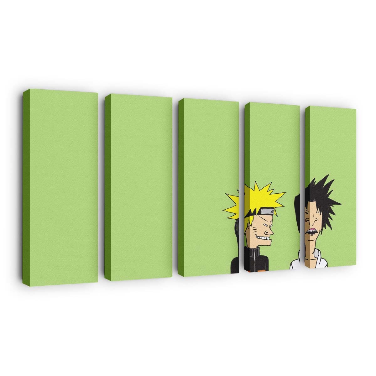 Anime Cartoon Art Naruto Giraffe - Anime Wandbild - Leinwandbild illustrationanimecartoonartnarutogiraffe
