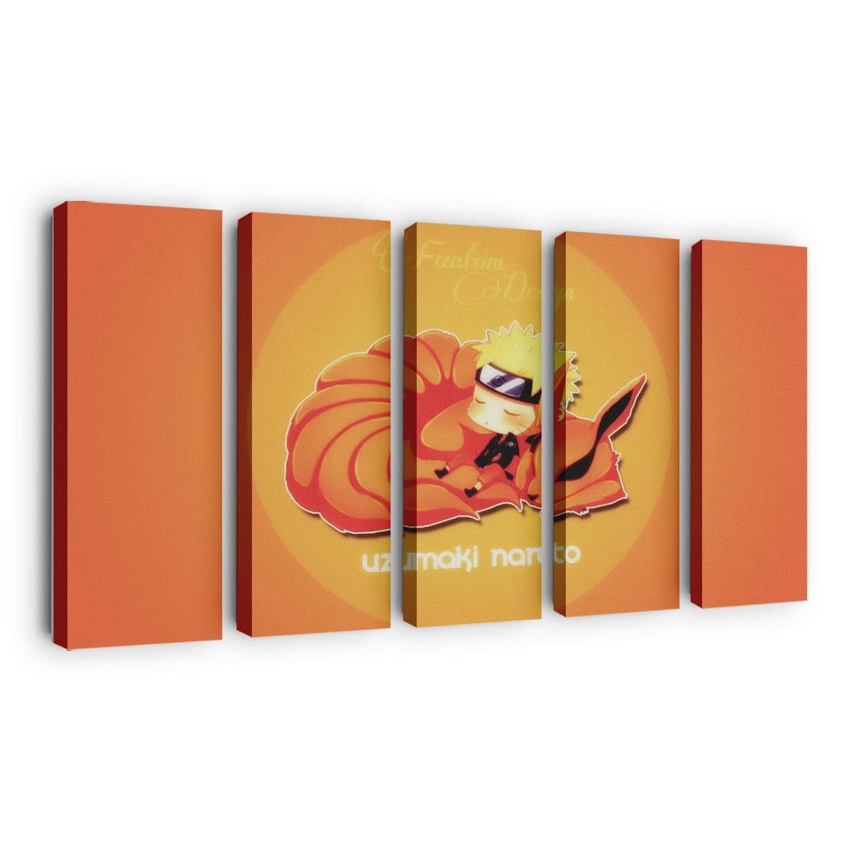 Anime Cartoon Chibi Text Logo - Anime Wandbild - Leinwandbild