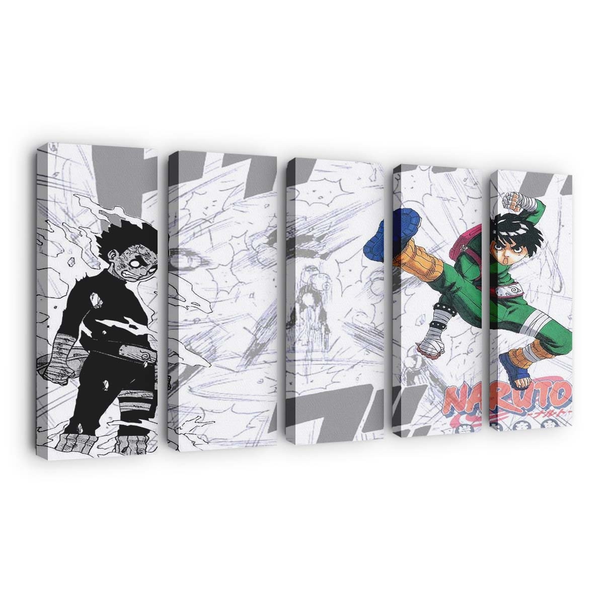 Anime Cartoon Naruto Shippuuden Manga Comics - Anime Wandbild - Leinwandbild illustrationanimecartoonnaruto shippuudenmangacomics