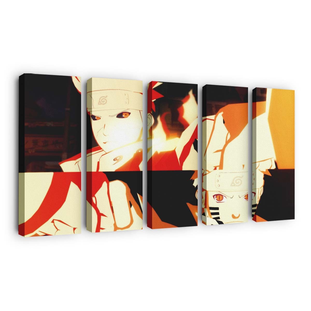 Anime Cartoon Uzumaki Naruto Naruto Shippuden Ultimate Ninja Storm Namikaze Minato - Anime Wandbild - Leinwandbild illustrationanimecartoonuzumaki narutonaruto shippuden ultimate ninja storm 4namikaze minato