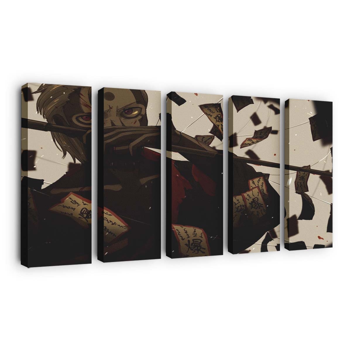 Anime Naruto Shippuuden Akatsuki Comics Hidan - Anime Wandbild - Leinwandbild illustrationanimenaruto shippuudenakatsukicomicshidan