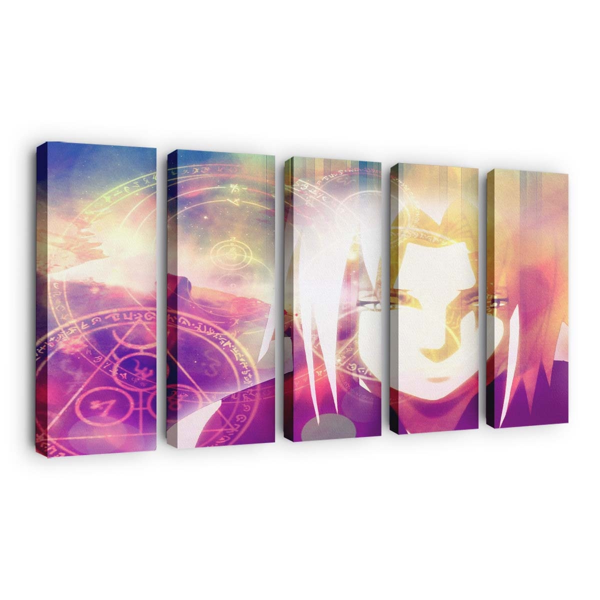 Anime Naruto Shippuuden Haruno Sakura Full Metal Alchemist Symbols - Anime Wandbild - Leinwandbild illustrationanimenaruto shippuudenharuno sakurafull metal alchemistsymbols