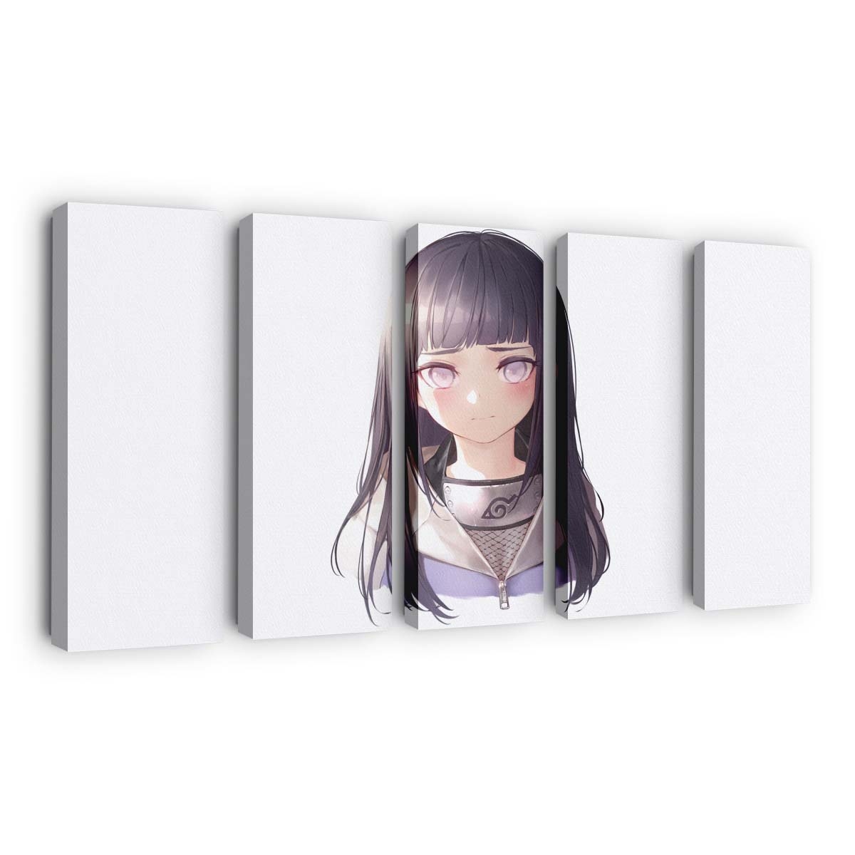 Naruto Anime Hyuuga Hinata Black Hair White Eyes - Anime Wandbild - Leinwandbild naruto animehyuuga hinatablack hairwhite eyes