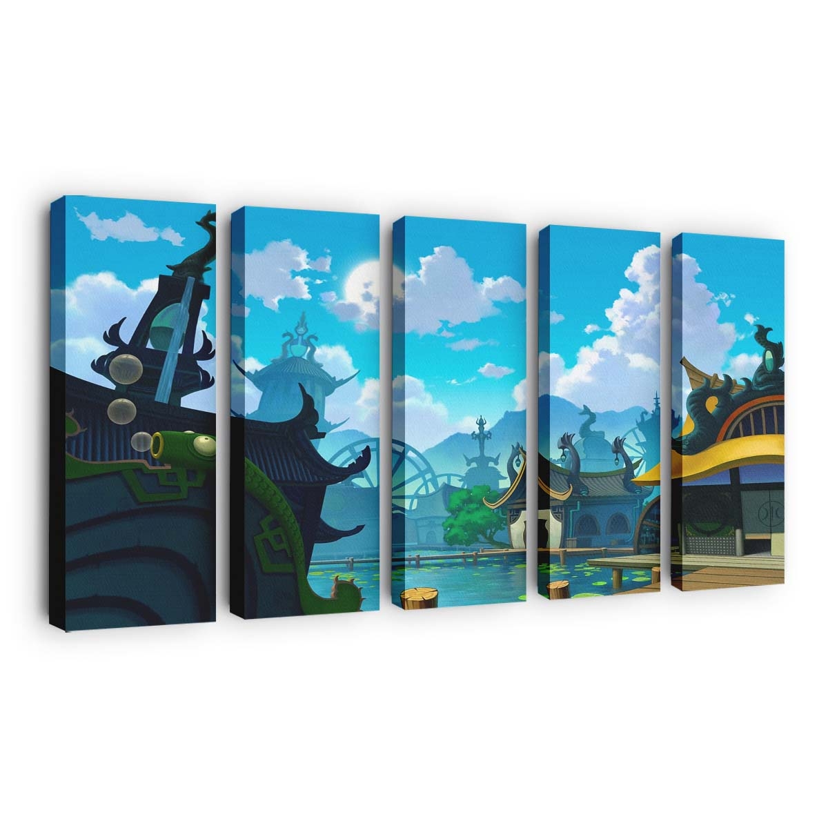 Naruto Anime Pockie Ninja Bleach Anime City Anime Games River - Anime Wandbild - Leinwandbild naruto animepockie ninjableachanime cityanime gamesriver