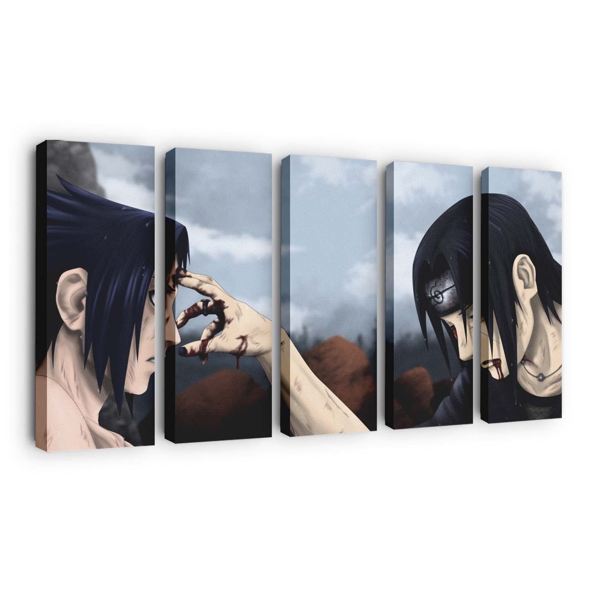 Naruto Anime Uchiha Itachi - Anime Wandbild - Leinwandbild naruto animeuchiha itachi 0002