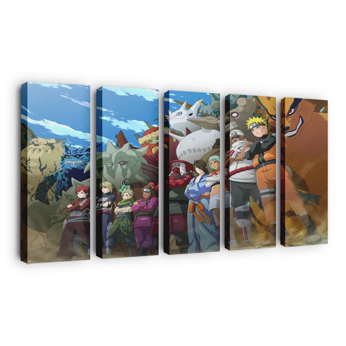 Naruto Anime Uzumaki Naruto - Anime Wandbild - Leinwandbild naruto animeuzumaki naruto