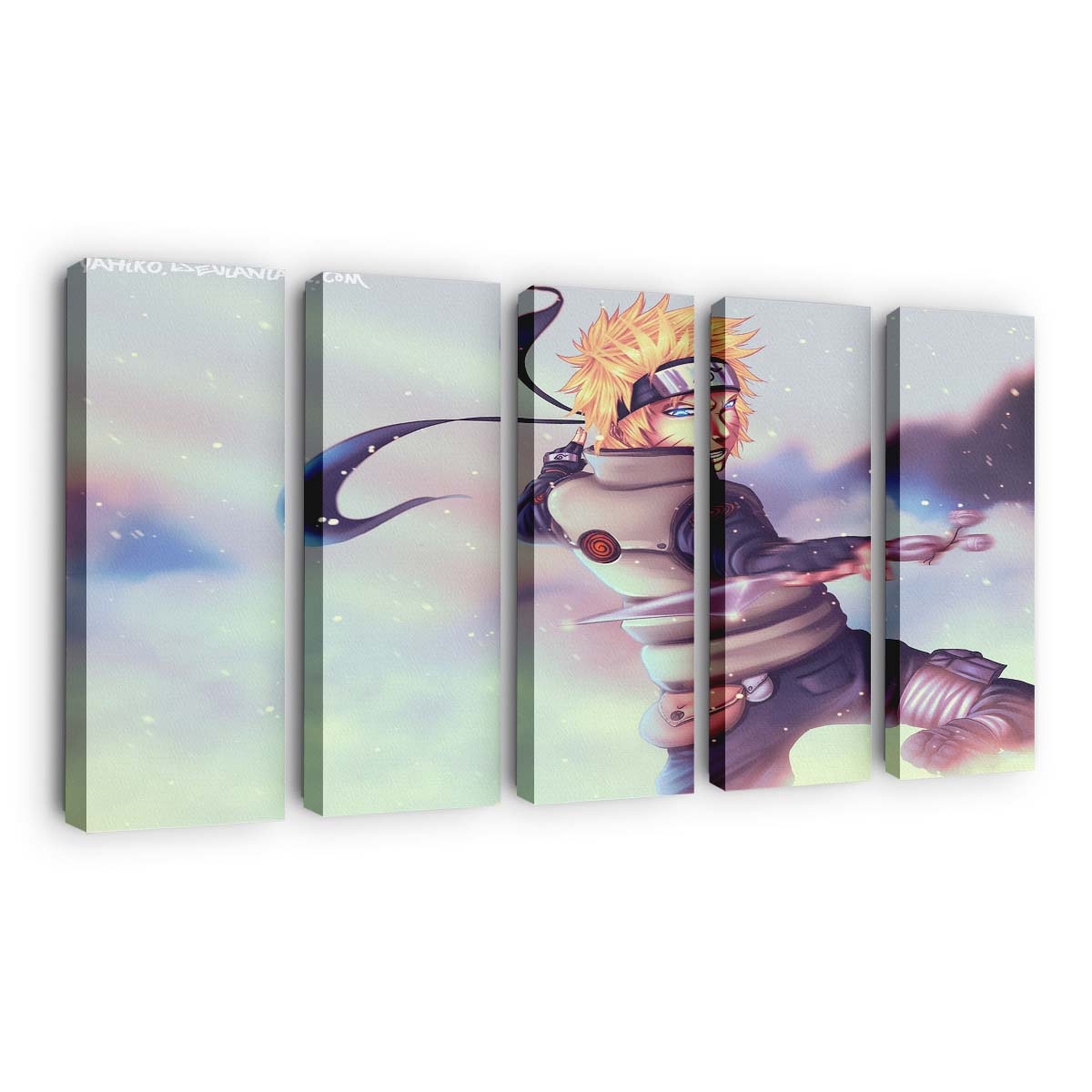 Naruto Shippuuden Anime Cartoon Uzumaki Naruto Mythology - Anime Wandbild - Leinwandbild naruto shippuudenillustrationanimecartoonuzumaki narutomythology