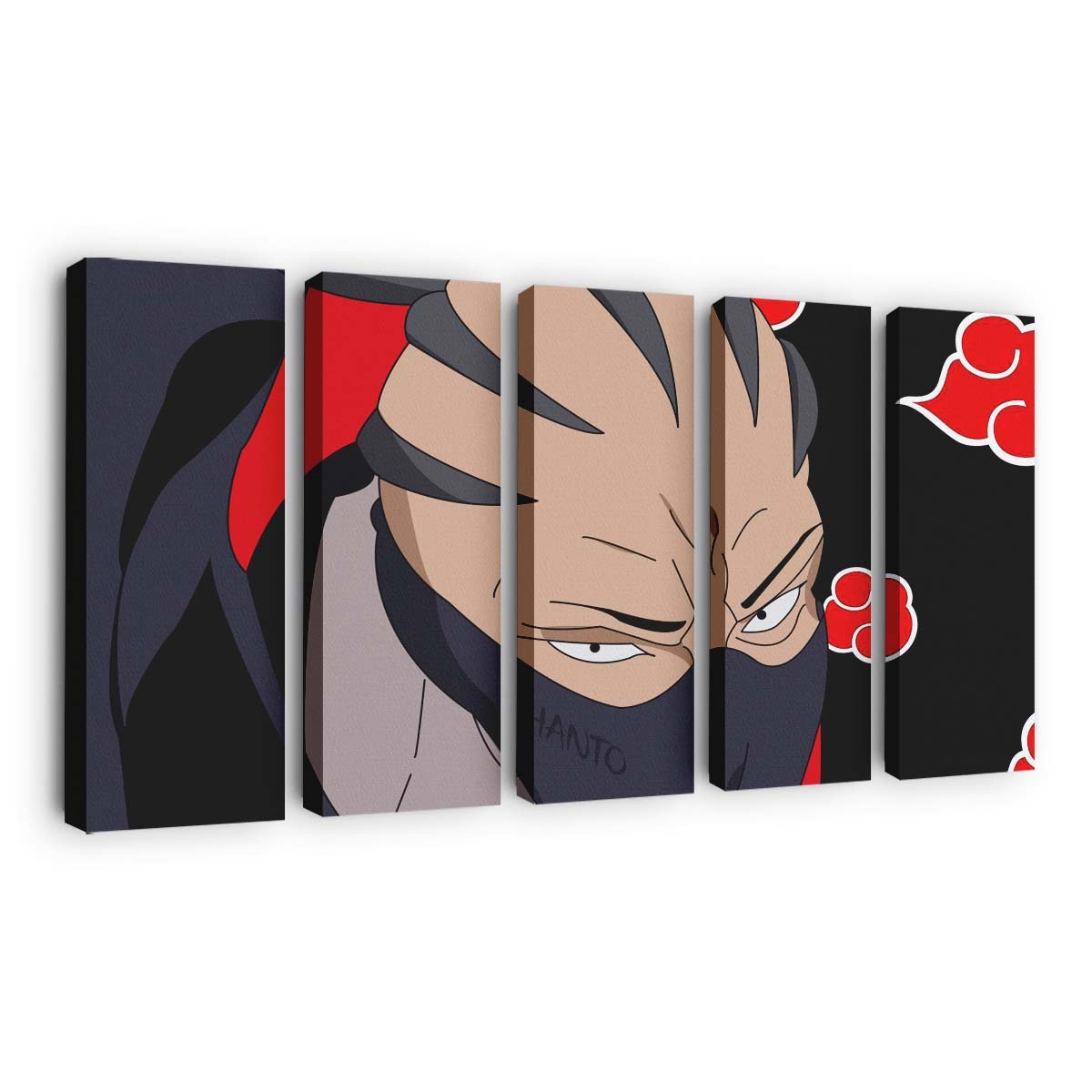 Naruto Shippuuden Sasuri Akatsuki - Anime Wandbild - Leinwandbild naruto shippuudensasuriakatsuki