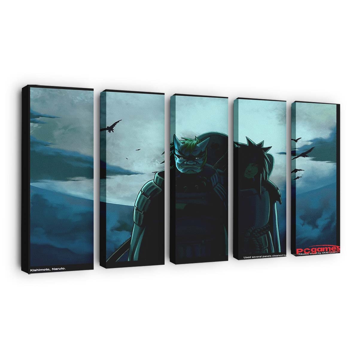 Naruto Shippuuden Fictional Character Uchiha Madara - Anime Wandbild - Leinwandbild naruto shippuudenscreenshotcomputer wallpaperfictional characteruchiha madara