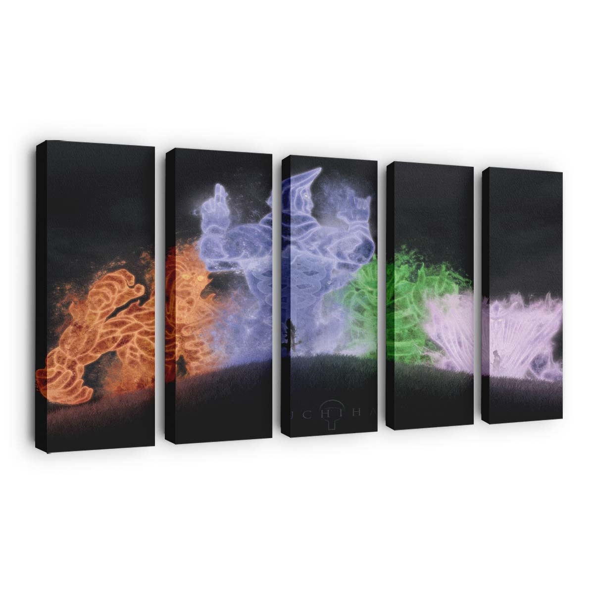 Naruto Uchiha Art - Anime Wandbild - Leinwandbild narutouchihaart