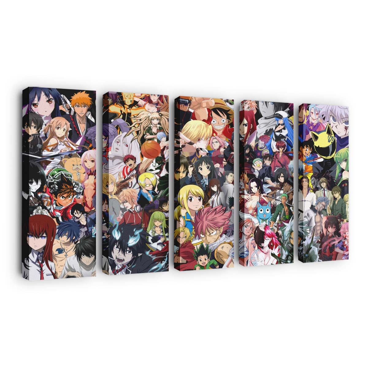 Sousuke Aizen Akame Akatsuki Log Horizon Allen Walker Yuuki Asuna Beelzebub - Anime Wandbild - Leinwandbild sousuke aizenakameakatsuki log horizonallen walkeryuuki asunabeelzebub