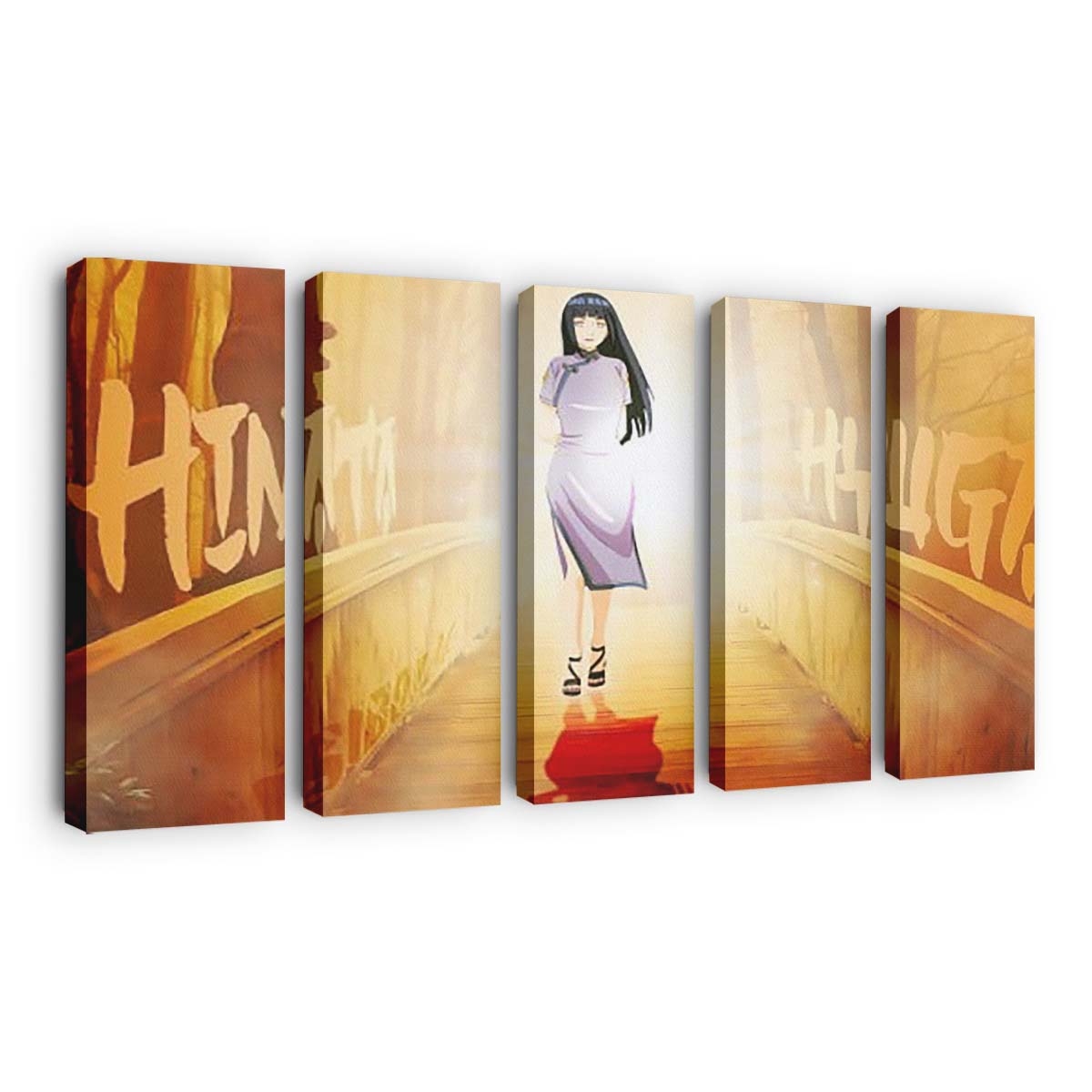 Hinata Hyuga Naruto - Anime Wandbild - Leinwandbild th 0001hinata hyuga hd naruto