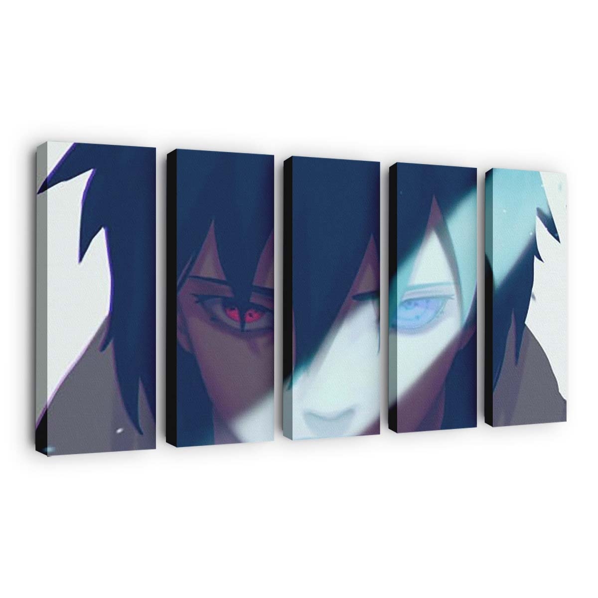 Red Blue Eyes Sasuke Uchiha Naruto - Anime Wandbild - Leinwandbild th 0001red blue eyes sasuke uchiha hd naruto