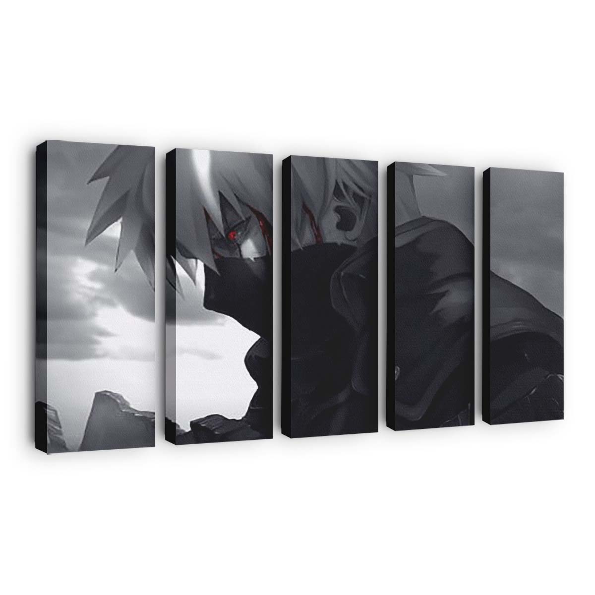 Kakashi Hatake Naruto - Anime Wandbild - Leinwandbild th 0002kakashi hatake 4k hd naruto