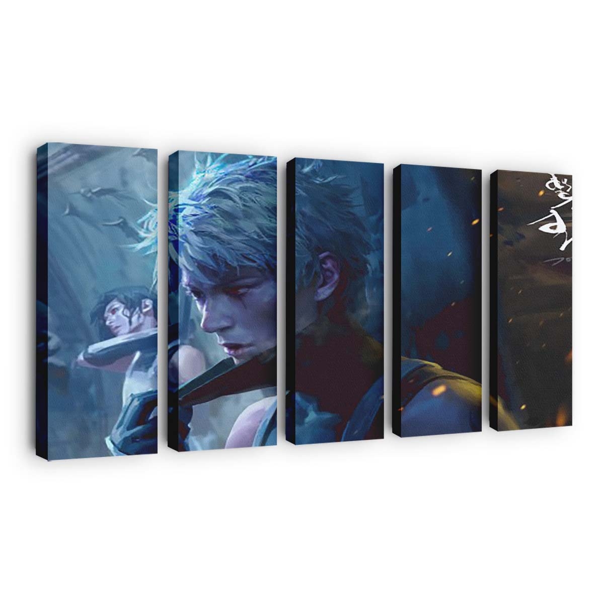 Kakashi Hatake Naruto - Anime Wandbild - Leinwandbild th 0003kakashi hatake 4k hd naruto