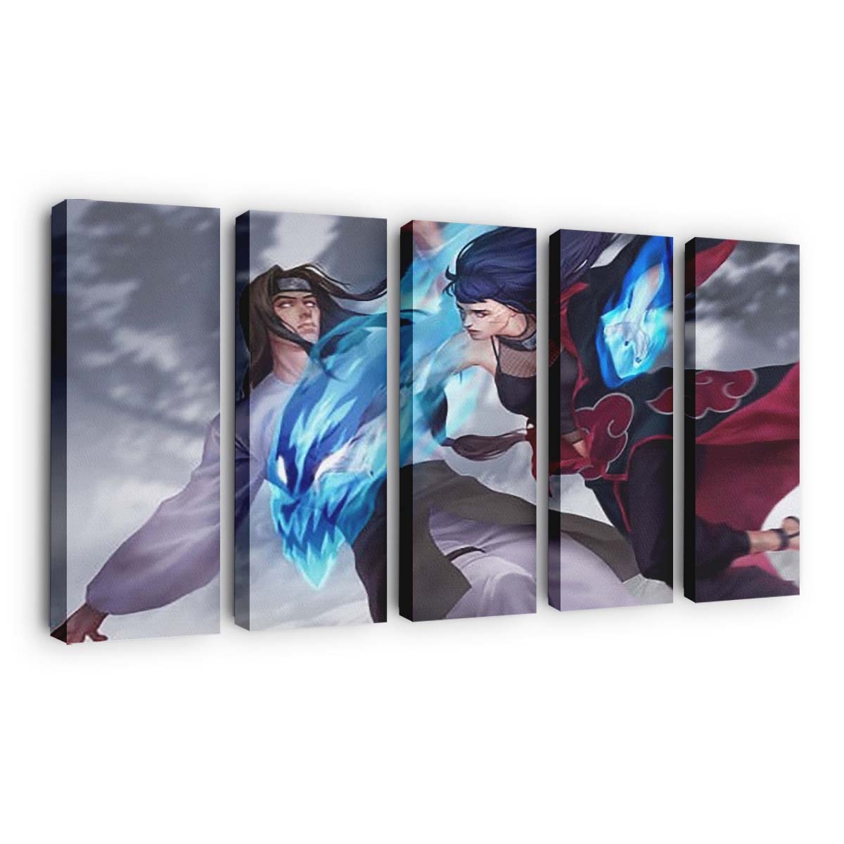 Akatsuki Hinata Hyuga Neji Hyuga Naruto - Anime Wandbild - Leinwandbild th akatsuki hinata hyuga neji hyuga hd naruto