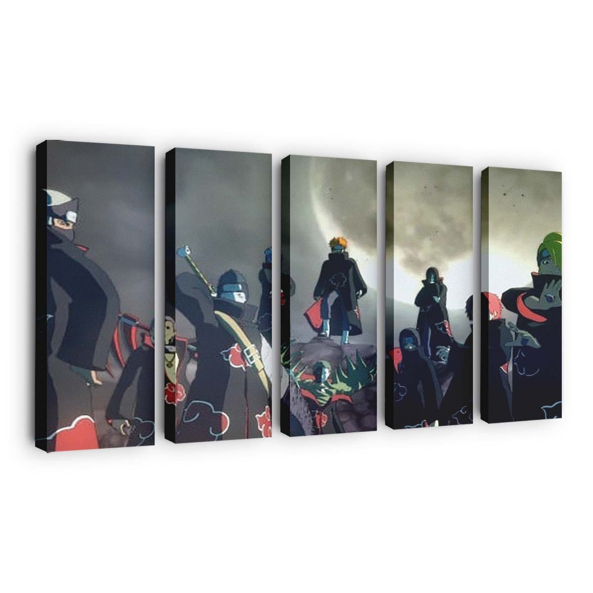 Akatsuki All Characters Anime - Anime Wandbild - Leinwandbild th akatsuki naruto all characters hd anime