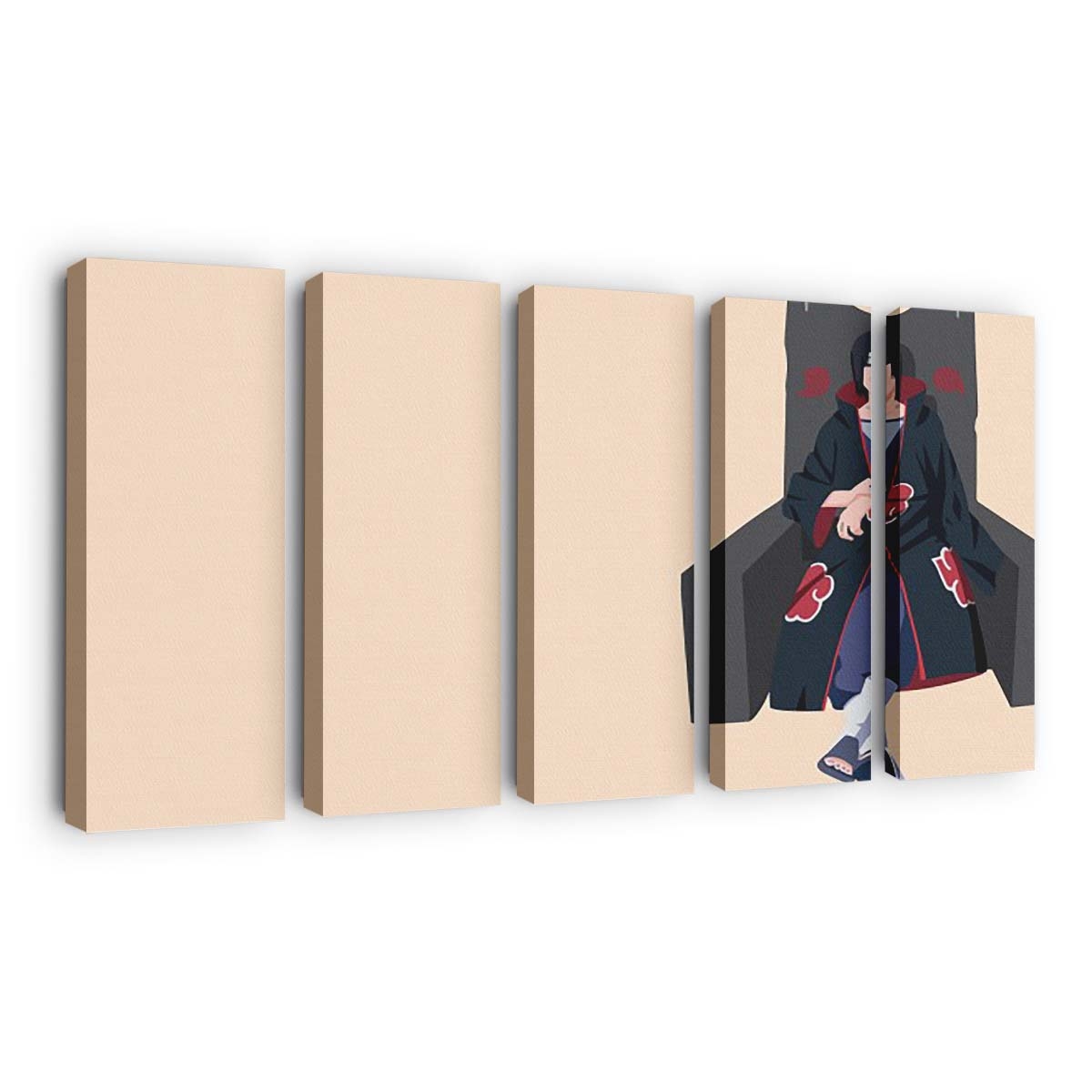 Akatsuki Itachi Uchiha Anime - Anime Wandbild - Leinwandbild th akatsuki naruto itachi uchiha 1 4k hd anime
