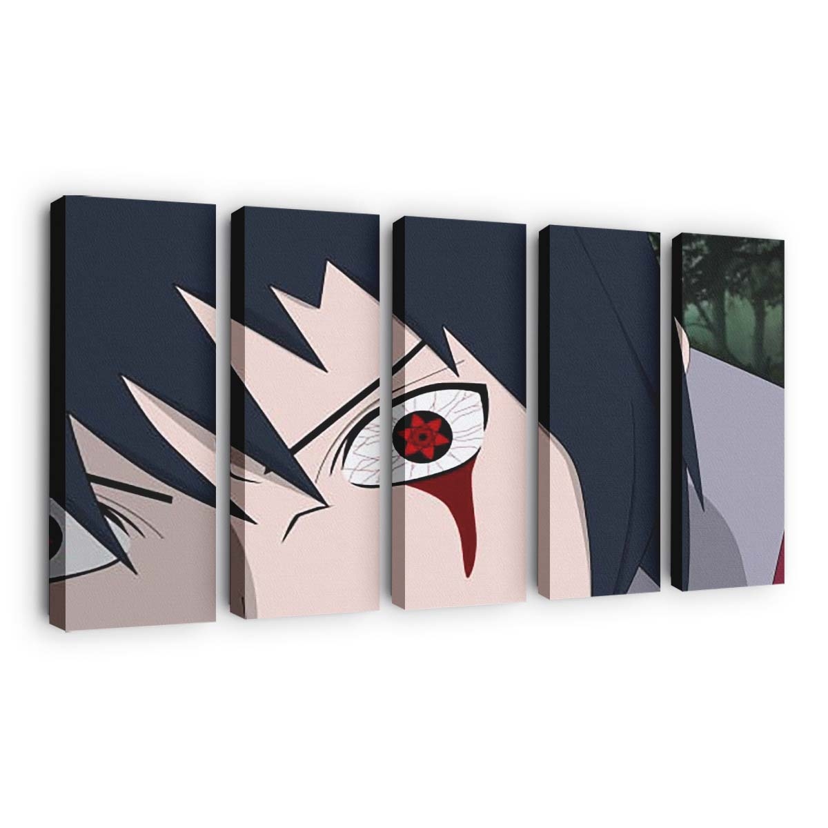 Akatsuki Itachi Uchiha Closeup Photo Anime - Anime Wandbild - Leinwandbild th akatsuki naruto itachi uchiha closeup photo hd anime