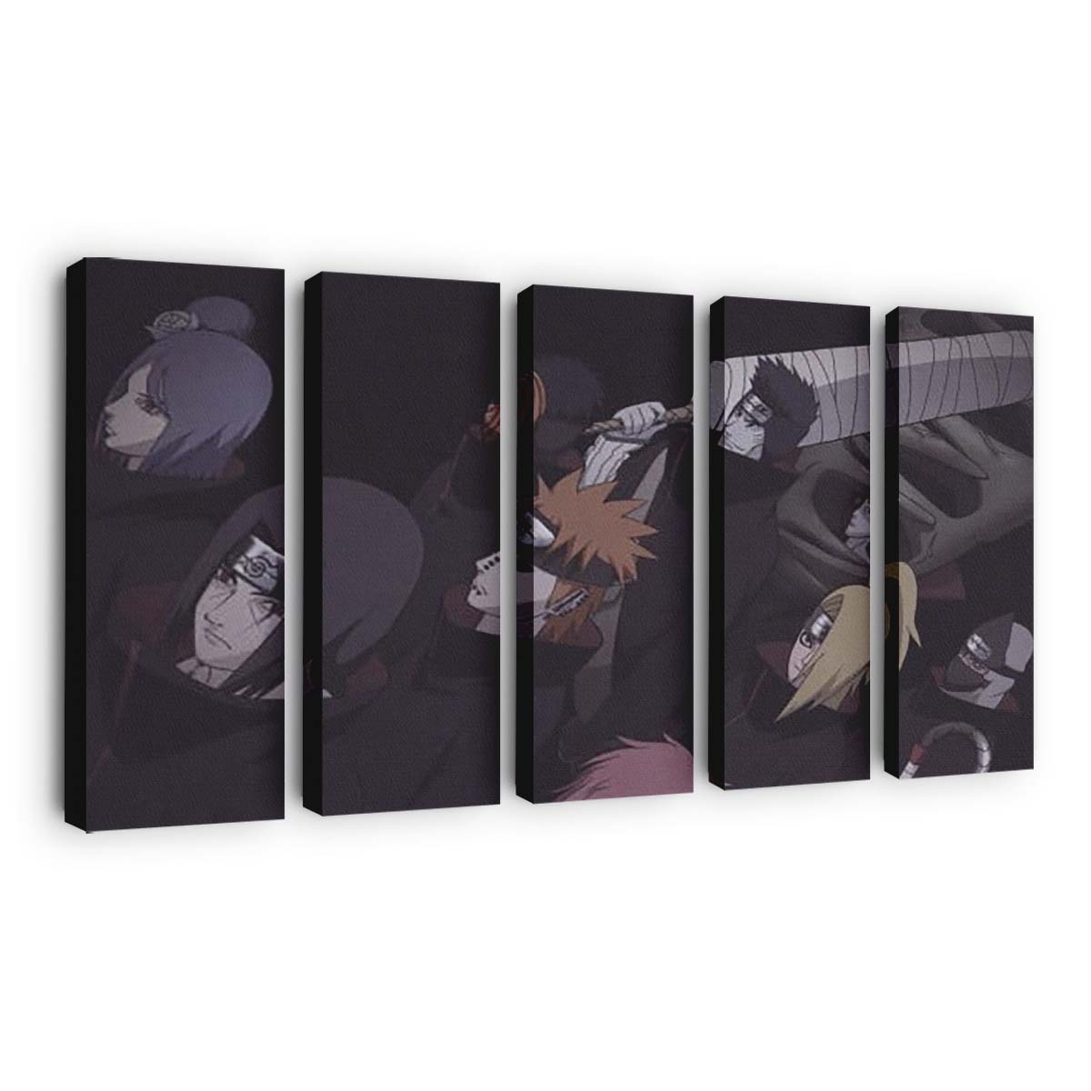 Akatsuki Kisame Hoshigaki Jugo Kakuzu Anime - Anime Wandbild - Leinwandbild th akatsuki naruto kisame hoshigaki jugo kakuzu hd anime