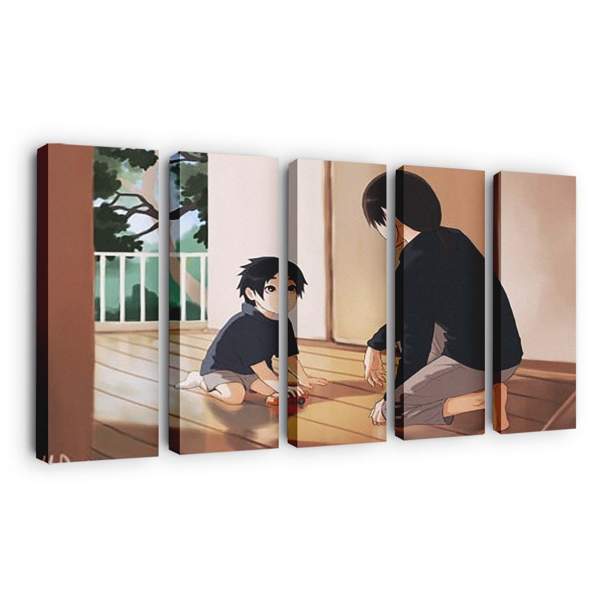 Black Hair Boy Feet Itachi Uchiha Naruto Uchiha Sasuke - Anime Wandbild - Leinwandbild th black hair boy feet itachi uchiha naruto uchiha hd sasuke