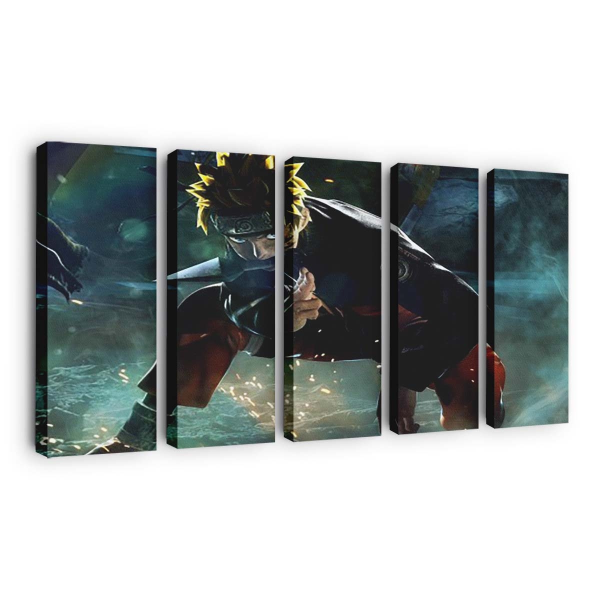 Blue Eyes Uzumaki Naruto Naruto - Anime Wandbild - Leinwandbild th blue eyes uzumaki naruto hd naruto