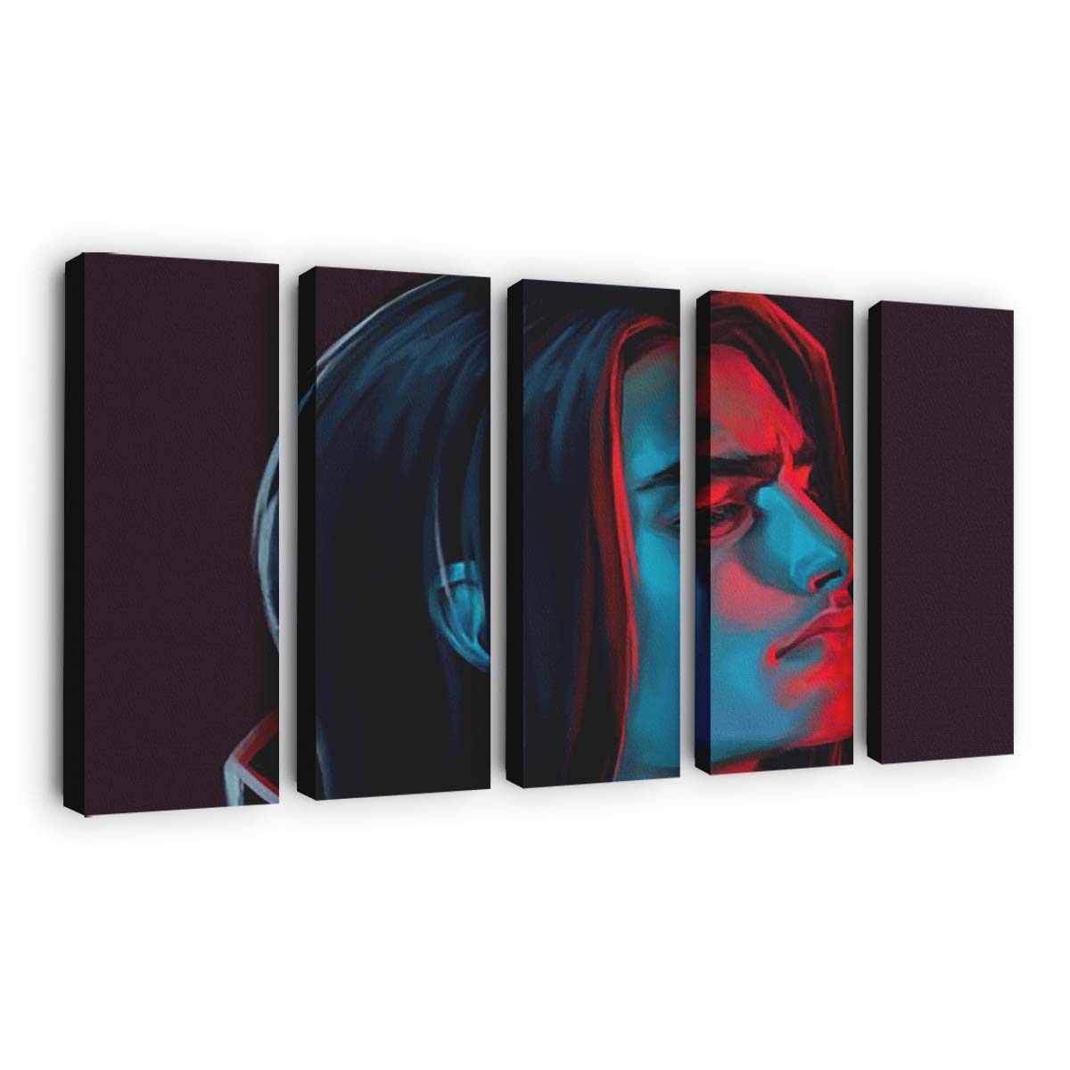 Naruto Art - Anime Wandbild - Leinwandbild th naruto art 4k hd