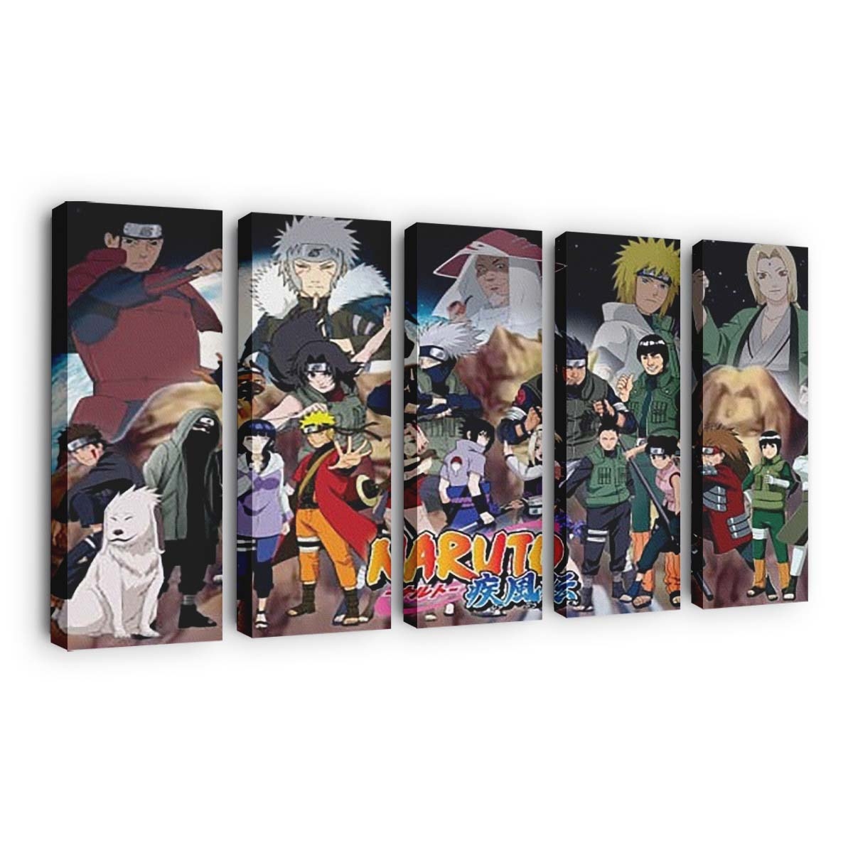 Naruto Uzumaki Kakashi Hatake Itachi Uchiha Sakura Haruno Gaara Hinata Hyuga Madara Uchiha Sasuke Uc - Anime Wandbild - Leinwandbild th naruto uzumaki kakashi hatake itachi uchiha sakura haruno gaara hinata hyuga madara uchiha sasuke uc