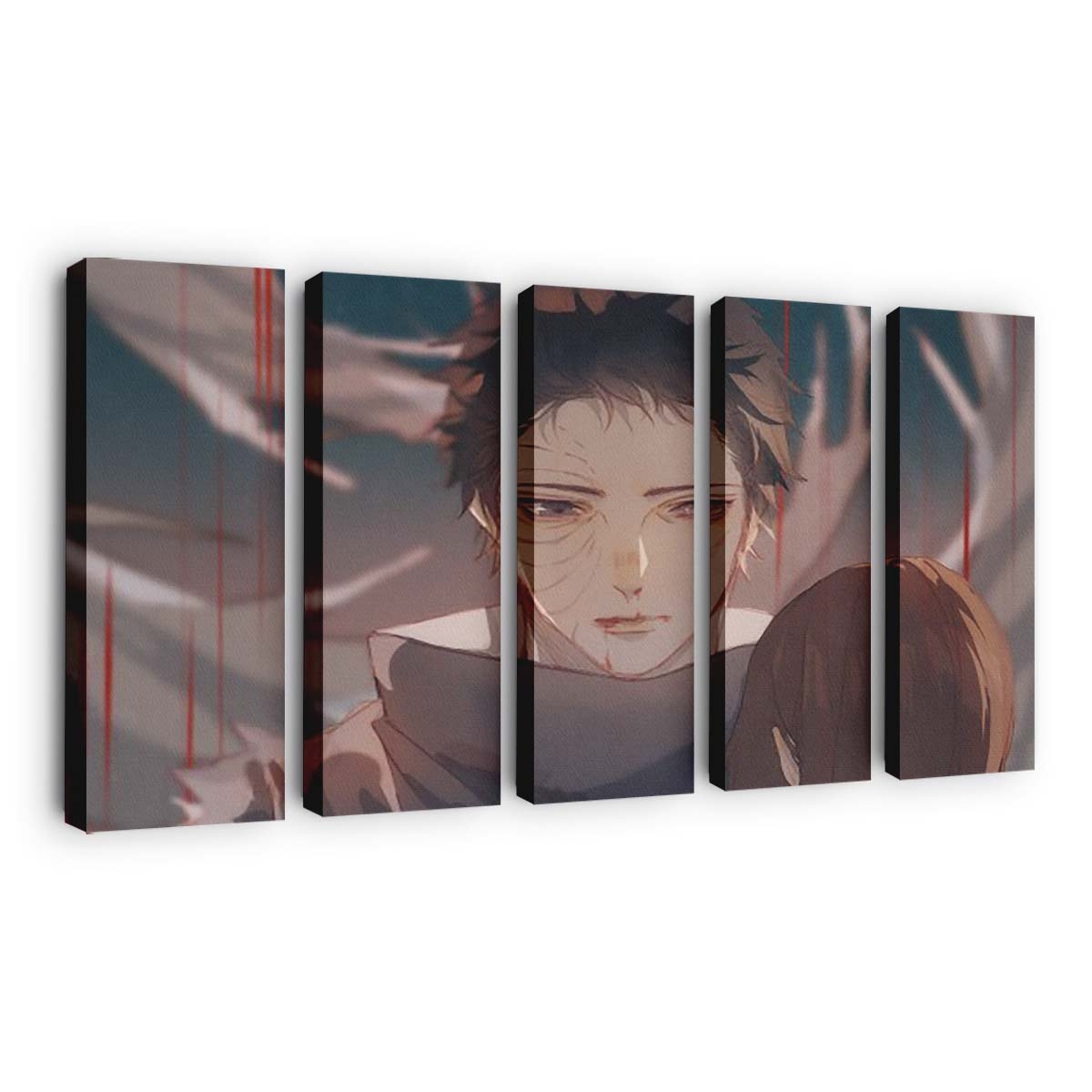 Obito Uchiha Rin Nohara Anime Naruto Obito - Anime Wandbild - Leinwandbild th obito uchiha rin nohara anime naruto hd obito