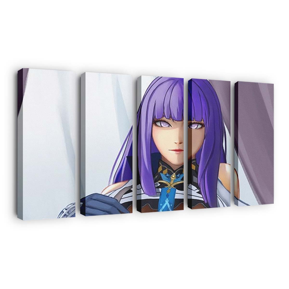 Purple Hair Eyes Hinata Hyuga Naruto - Anime Wandbild - Leinwandbild th purple hair eyes hinata hyuga hd naruto