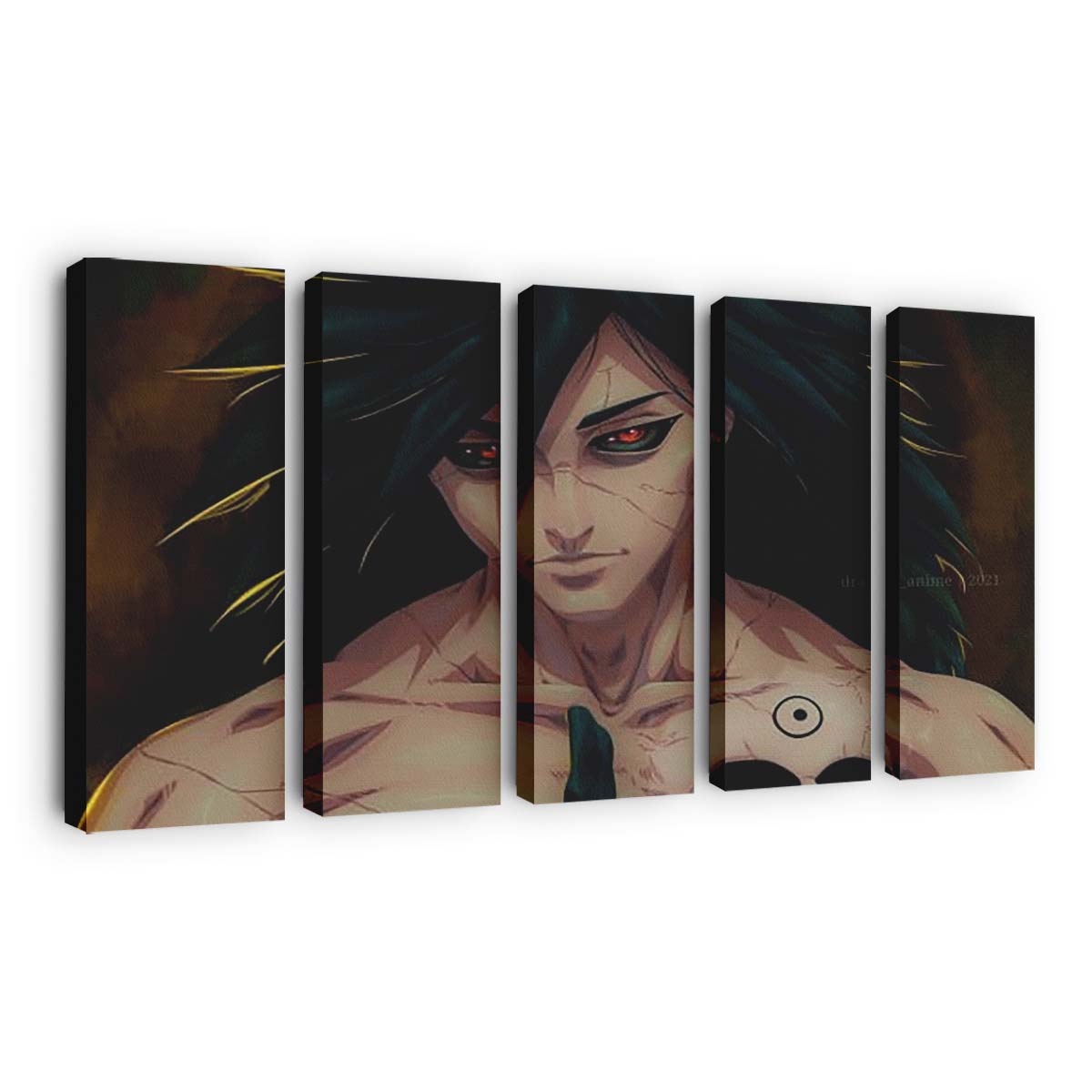 Red Eyes Madara Uchiha Naruto - Anime Wandbild - Leinwandbild th red eyes madara uchiha hd naruto