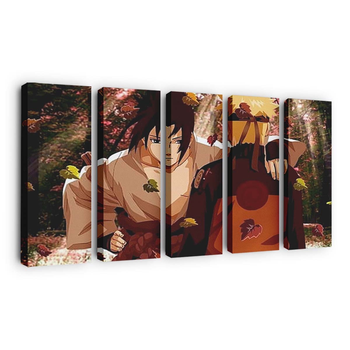 Shippuuden Uzumaki Naruto Uchiha Sasuke Anime Boy Naruto - Anime Wandbild - Leinwandbild th shippuuden uzumaki naruto uchiha sasuke anime boy hd naruto