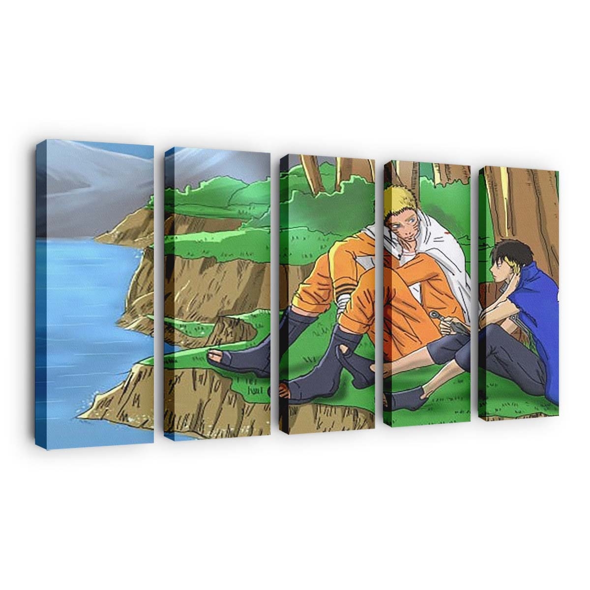 Uzumaki Naruto - Anime Wandbild - Leinwandbild th uzumaki hd naruto