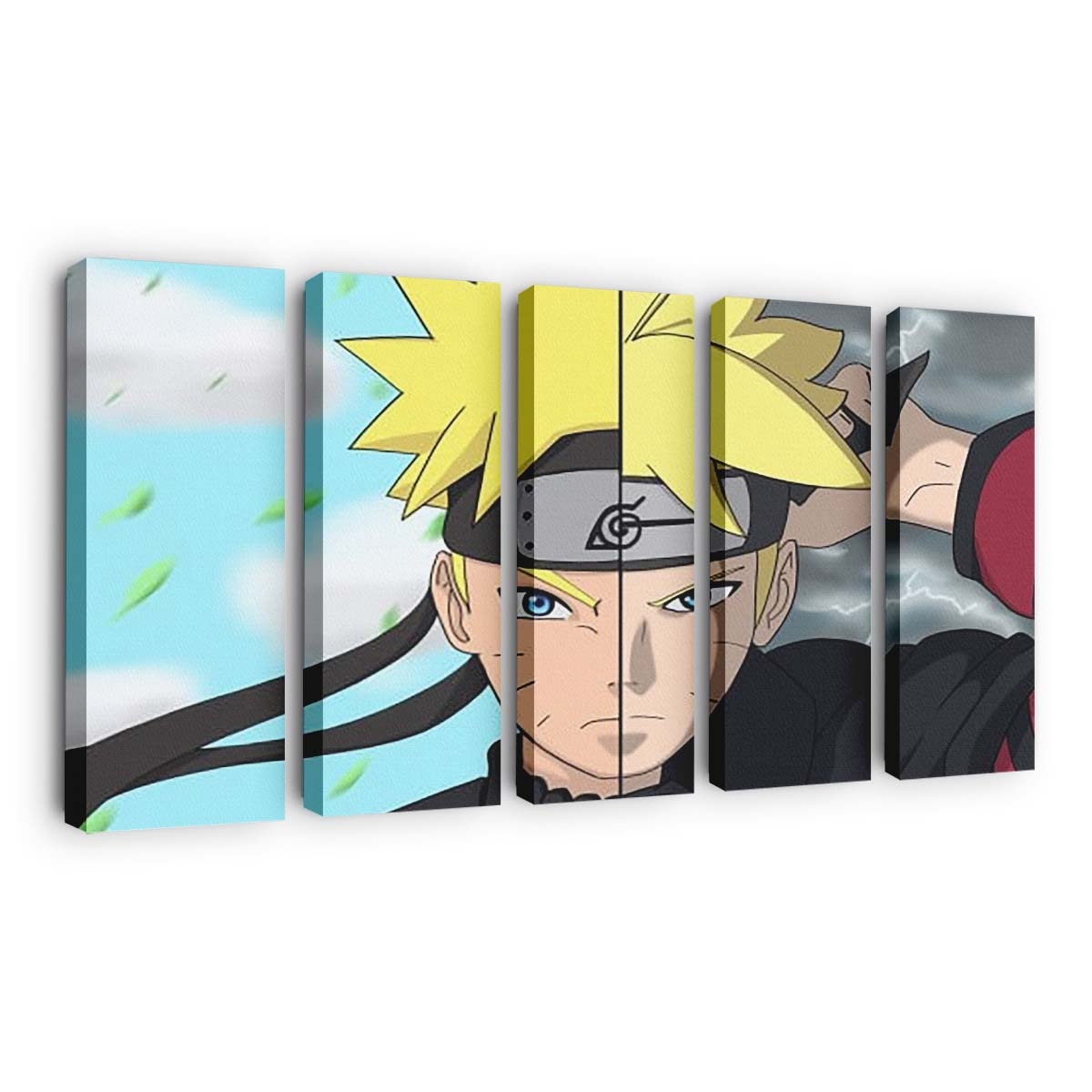 Yellow Hair Naruto Uzumaki Boruto Uzumaki Boruto - Anime Wandbild - Leinwandbild th yellow hair naruto uzumaki boruto uzumaki hd boruto