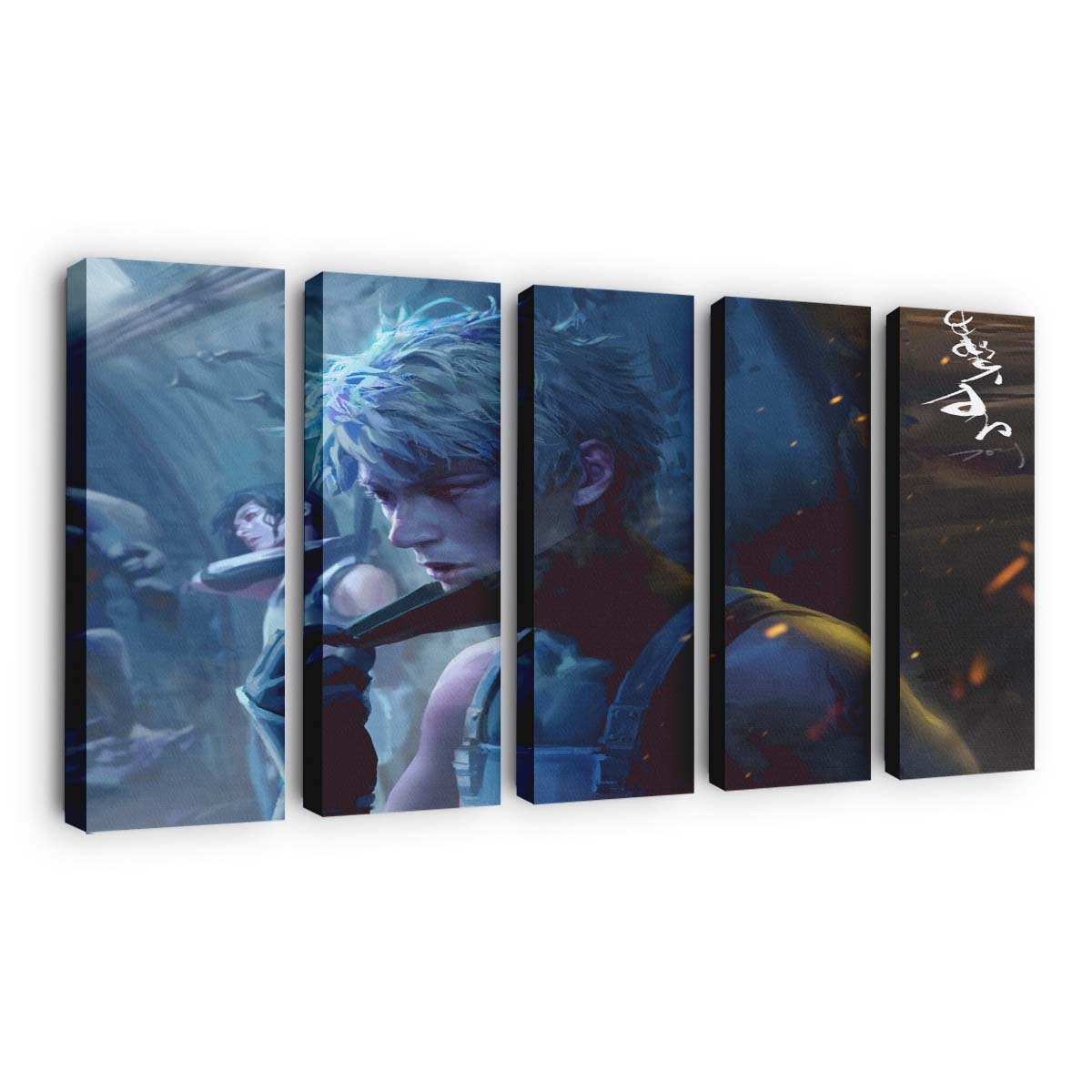 Uchiha Itachi Naruto Anime Hatake Kakashi Sharingan Dong Zhiwei Scar On Eye - Anime Wandbild - Leinwandbild uchiha itachinaruto animehatake kakashisharingandong zhiweiscar on eye